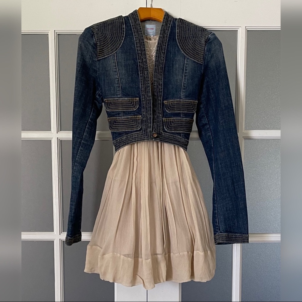 BCBGMaxAzria Babydoll Dress
